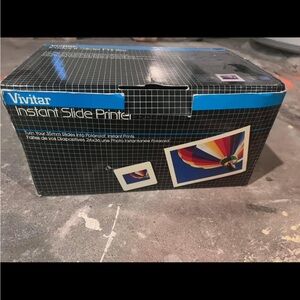 Vintage Vivitar Instant Slide Printer — Great for Collectors & Film Shooters
